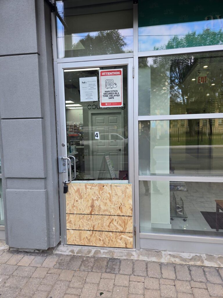 aluminum door